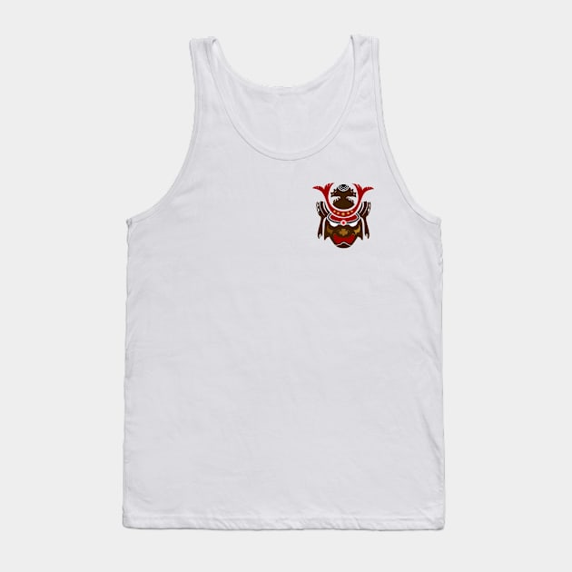 Japannese samurai mask Tank Top by DDLRD